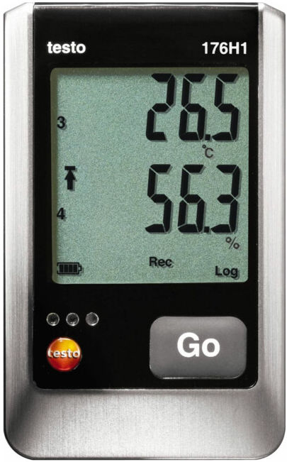 Testo 176 H1 Enregistreur de données pour température et humidité (0572 1765)