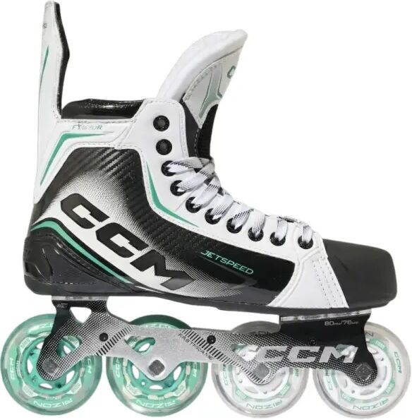 Roller Hockey Skates CCM Jetspeed FT870R (Black - 8)  - Black;White - Size: 8 UK