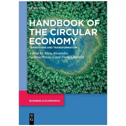 Handbook of the Circular Economy, Fachbücher von Stefano Pascucci, Fiona Charnley, Allen Alexander