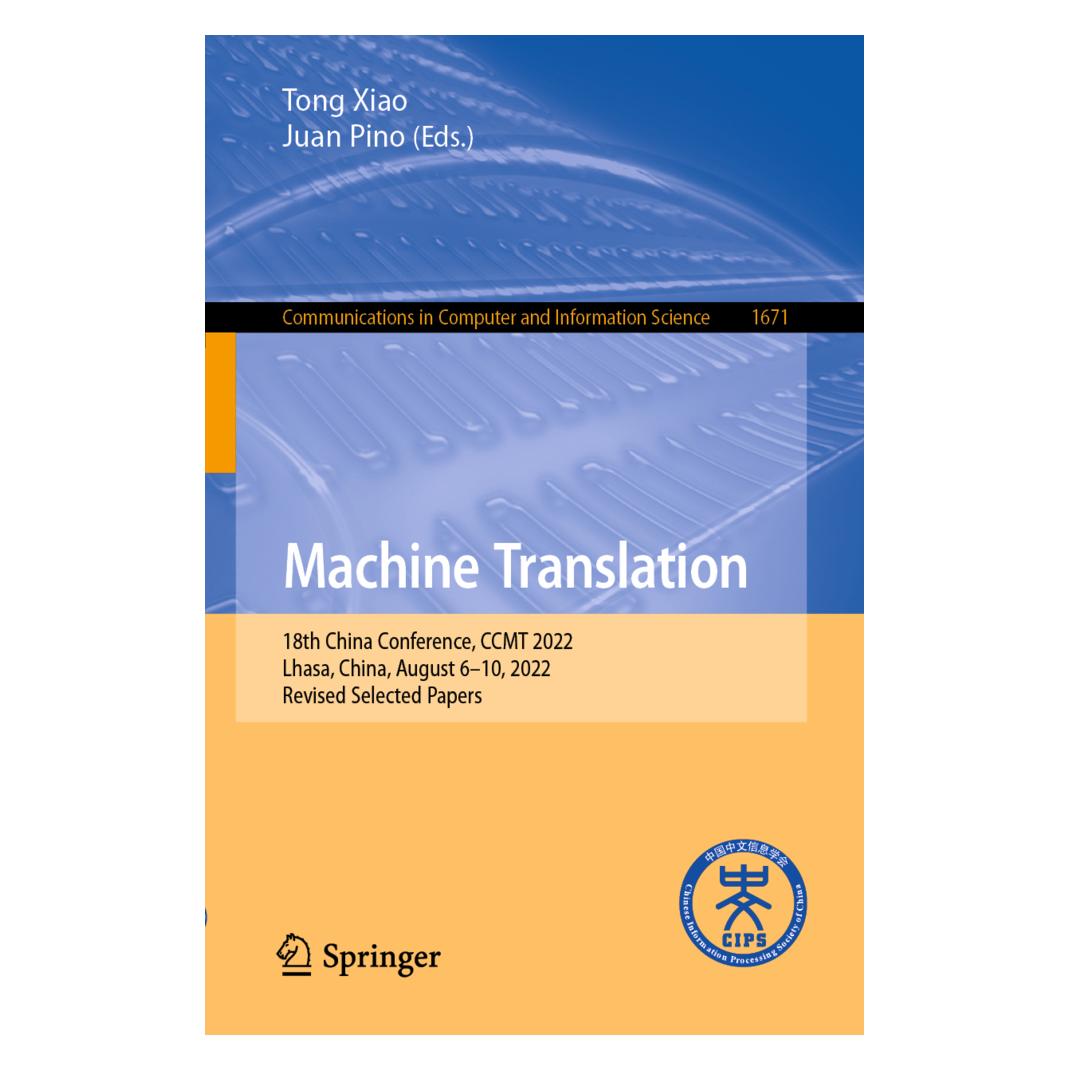 Springer Machine Translation (Englisch, Softcover, Juan Pino, Tong Xiao) (56905891)