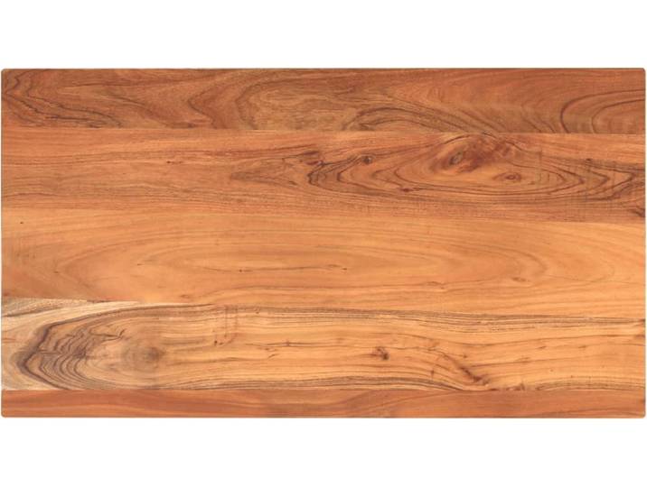 vidaXL - Tafelblad - rechthoekig - 100x60x2\,5 - cm - massief - acaciahout