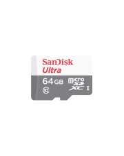 SanDisk 64 GB Ultra microSDXC+SD Adapter High Capacity SD MicroSDHC 64 GB (SDSQUNR-064G-GN3MA)