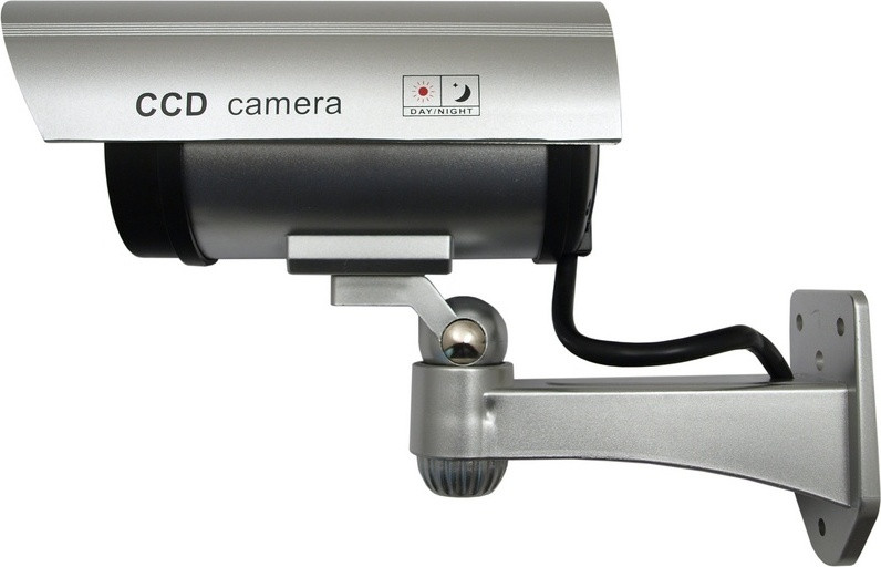 Maclean Nepcamera met LED-verlichting en imitatie bewakingscamera, waterdicht CCTV-alarmsysteem