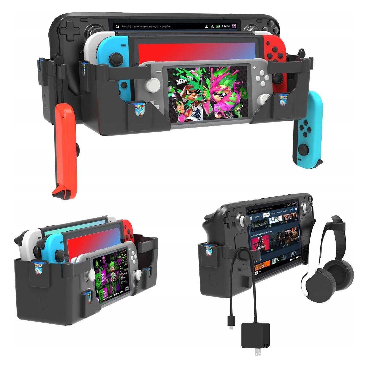 JYS Wandhalterung - Nintendo Switch - Switch OLED - Switch Lite - Steam Deck - NS247 (Switch, Switch Lite, Switch OLED) (37078696)
