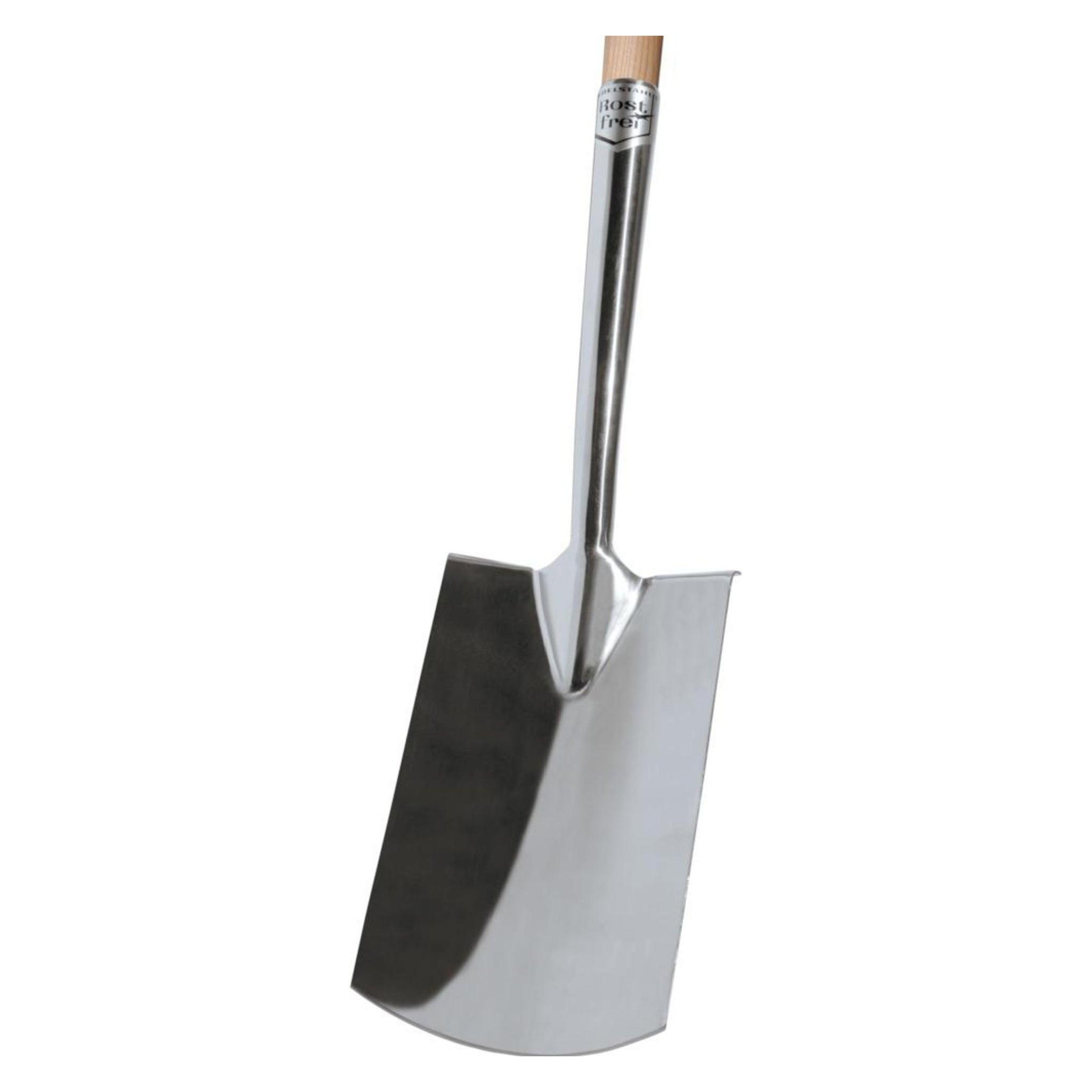 Ideal Gärtnerspaten Edelstahl mit T-Stiel 850 mm Import (4005827250030)