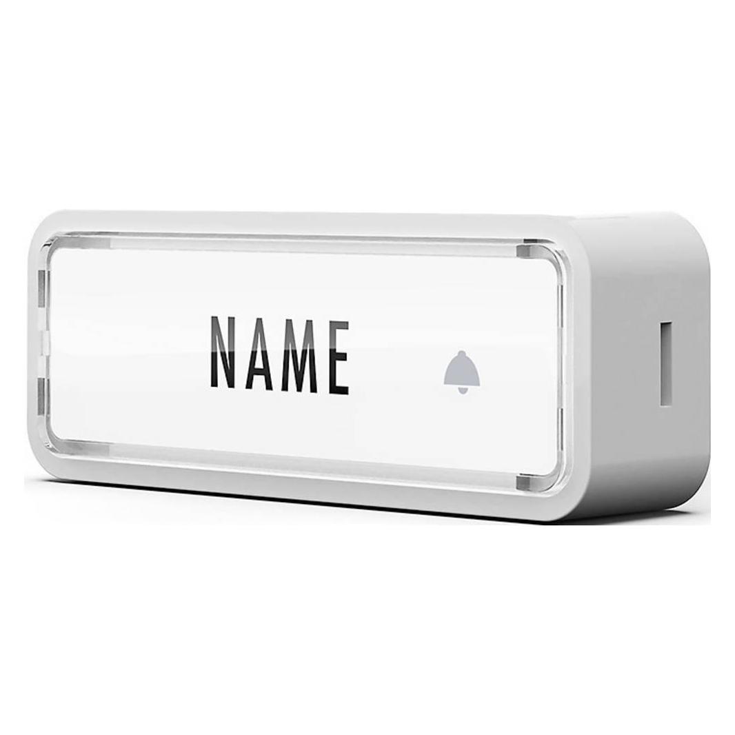 Modern-Electronics m e modern electronics Funkklingel Sender mit Namensschild (Funk) (41290)