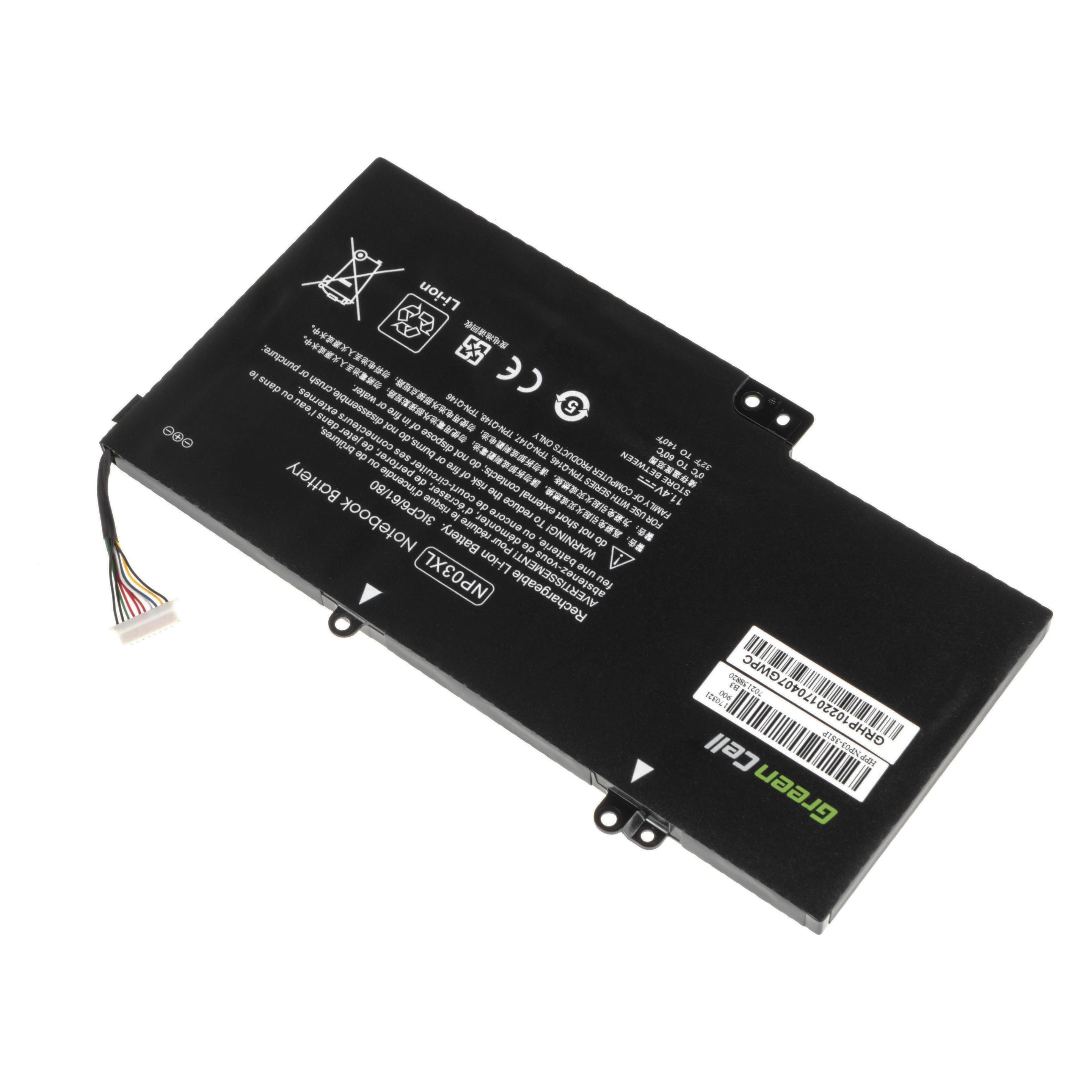 GreenCell HP102 (3 Zellen, 3400 mAh) (HP102)
