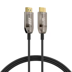 EFB Elektronik HDMI-21-00008 HDMI-Kabel 30 m HDMI Typ A (Standard) Schwarz, Edelstahl