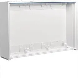 Hager FWB33D1 Feldvert. AP, univ., IP30, SKII, 108PLE, 3x3Reihen 500x800x161mm, leer ohne Tür
