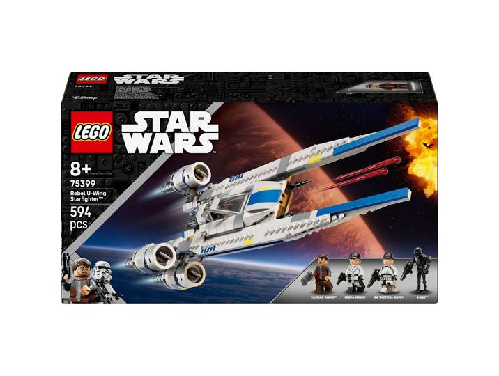 LEGO Star Wars Andor Le Chasseur Stellaire U-Wing de l’Alliance Rebelle 75399 LEGO