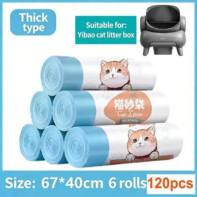 Uplift Treasures Neakasa M1 Drawstring Litter Box Waste Bags 6 Roll