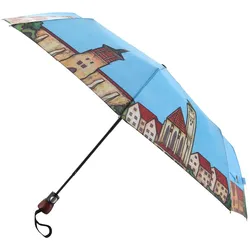Happy Rain Taschenschirm Mini AC Koffer-Kopf Augsburg print - 30