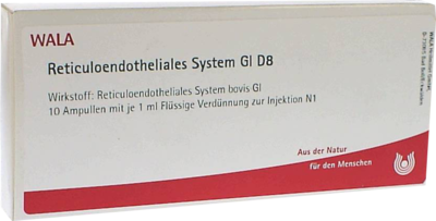 WALA Heilmittel GmbH RETICULOENDOTHELIALES System GL D 8 Ampullen 10X1 ml 03354276