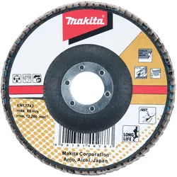 Makita Fächerschleifscheibe 180mm Z80 - D-27551