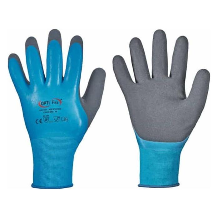 Opti Flex Handschuhe Aqua Guard Grösse 11 blau EN 388 PSA-Kategorie II (11) (0545-11H)