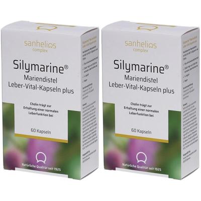 Silymarine Mariendistel Leber-Vital-Kapseln plus 2x 2x60 St Kapseln