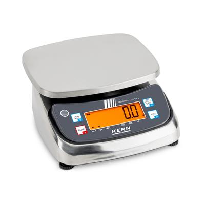 Kern FPS 6K-3 Tischwaage - im Lebensmittelbereich dank IP68/69K - bis 6 kg