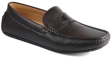 Calvin Klein Follman (Men's) Casual Shoes in Dark Brown, Size 10 M, Synthetic