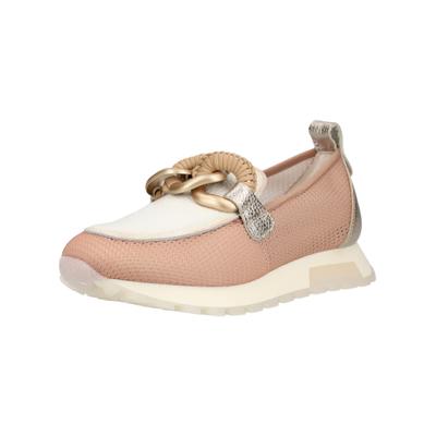 Slipper HISPANITAS "Hispanitas Halbschuhe Leder/Textil", Damen, Gr. 40, rosa (mokka), Leder, Textil, Schuhe Slipper