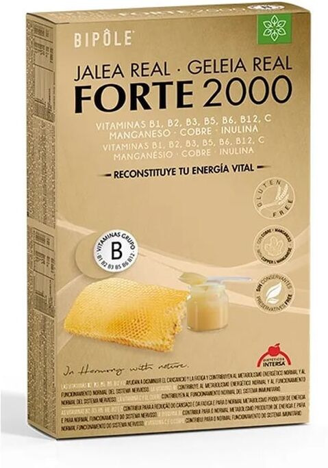 Dieteticos Intersa BIPOLE GELEIA REAL FORTE 2000 20 Frascos de 15ml