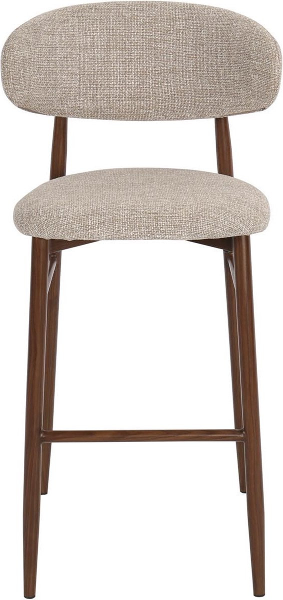 HTfurniture barstoel Taupe