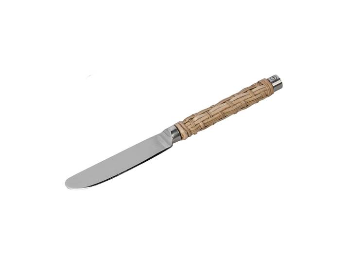 ERNST Couteau à beurre Ernst à manche tressé Jonc de mer, 17 cm