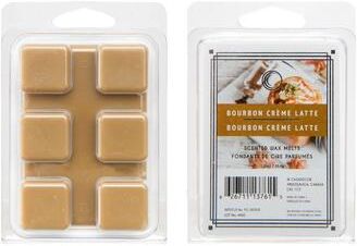 IH Casa Decor 6Pk Scented Wax Melts Bourbon Crème Latte 12/Disp - Set of 12