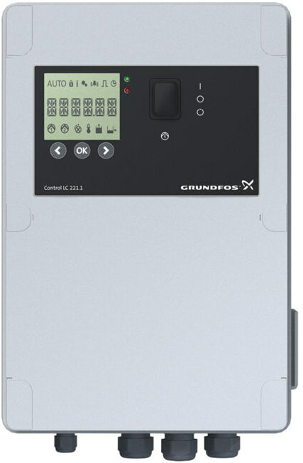 Grundfos Système de commande et régulation LC 221.1.230.1.10 pour UNOLIFT (98996778)