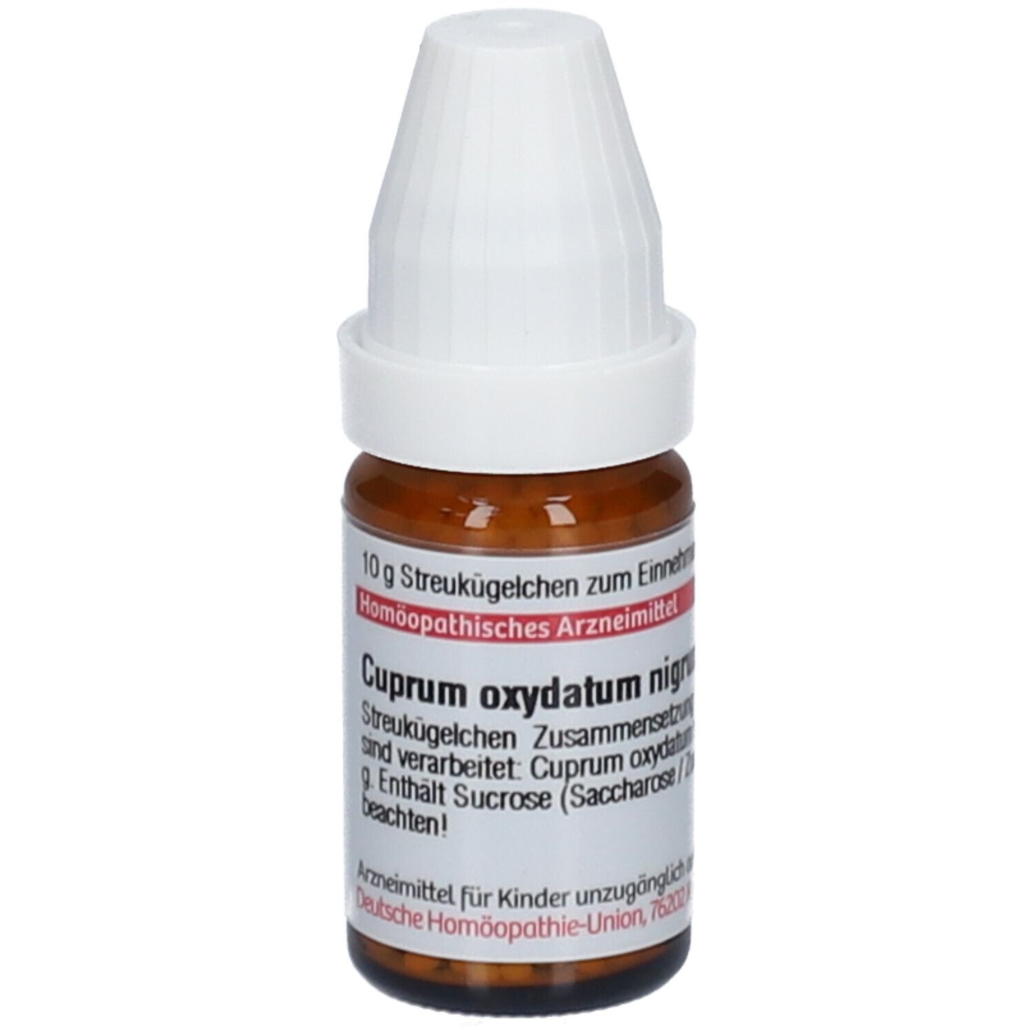 Cuprum Oxydatum nigrum D 10 Globuli g