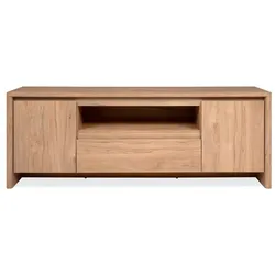 TV-Lowboard Genf Holzoptik Braun Walnuss