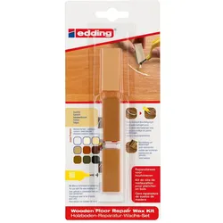 Edding Reparatur-Wachs Holzboden 8902 Buche 3er-Bl.