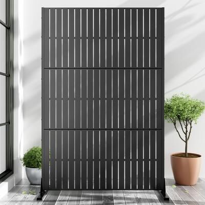 Dovelina Metal Privacy Screen Outdoor Privacy Screen Outdoor Privacy Panel