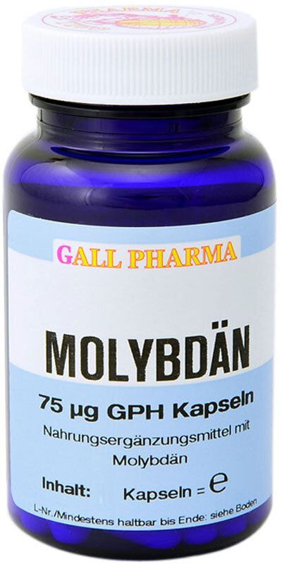 GALL PHARMA Molybdän 75 µg GPH Kapseln 60 St