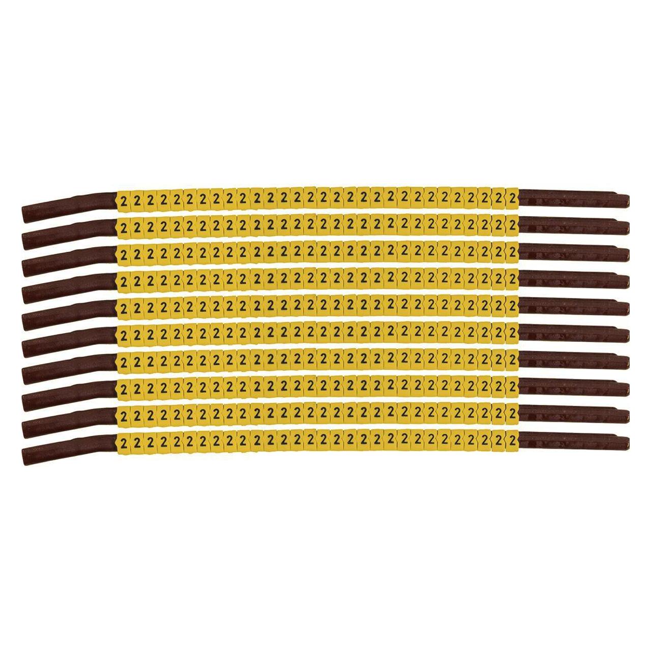 Brady ClipSleeve Kabelkennzeichnungen, Grösse 15 (333902)