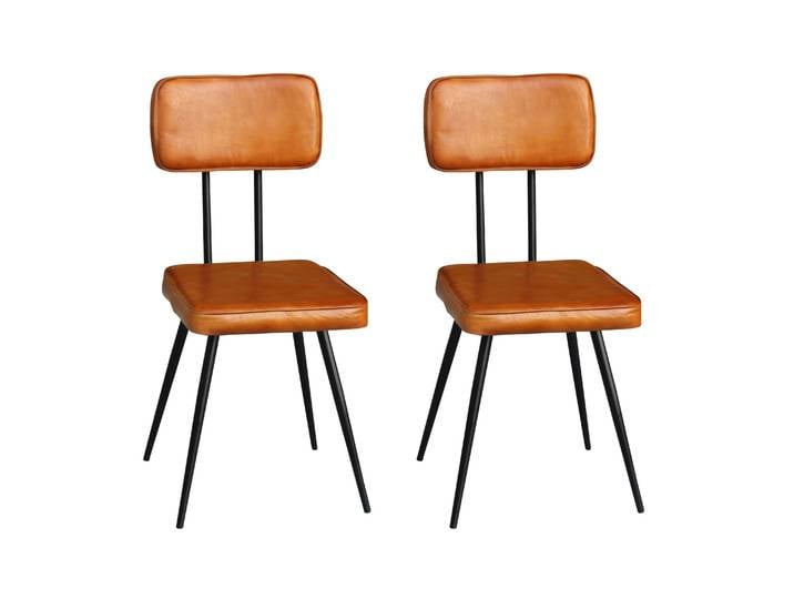 Esszimmerstuhl Leder EMMA 2er Set