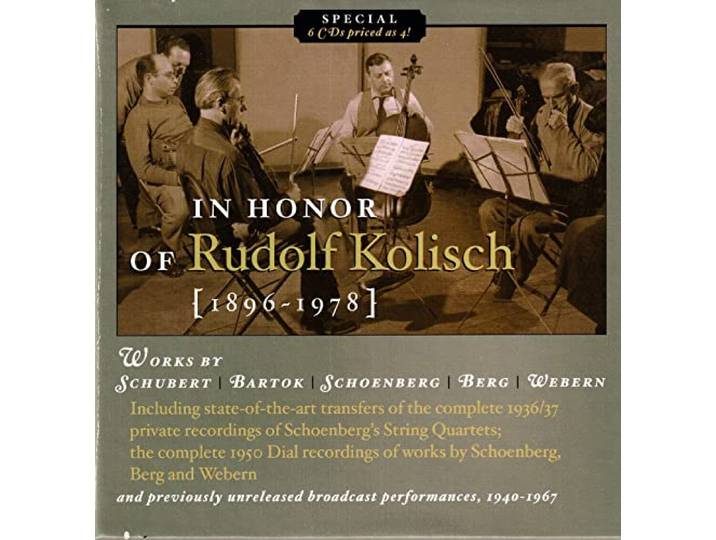 Rudolf Kolish - In Honour Of Rudollf Kolisch