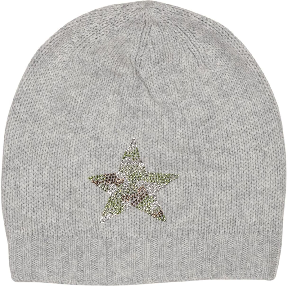 FTC Cashmere Damen Hut oder Mütze, Grau, Gr. Onesize, Kaschmir / Lyocell - Second Hand