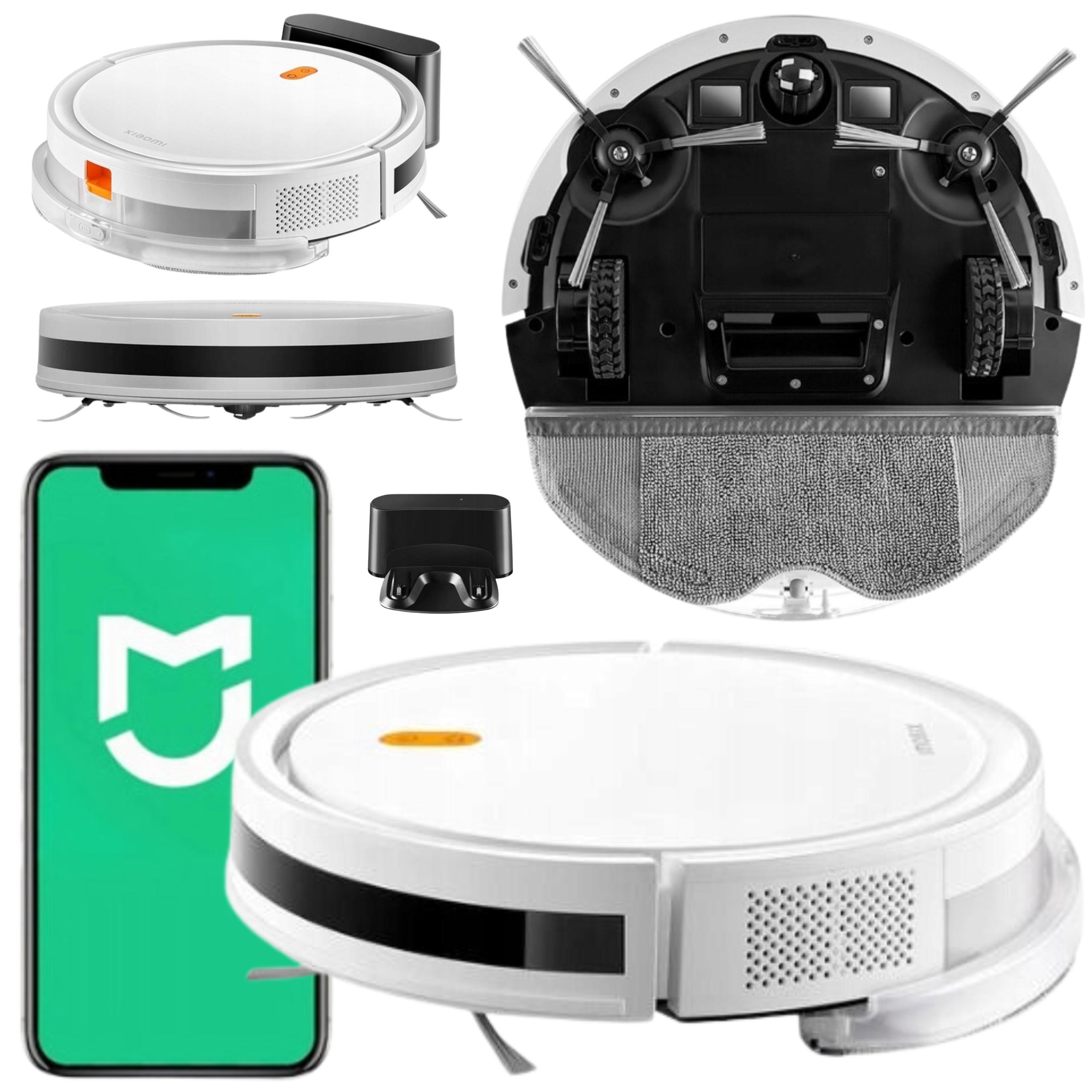 Xiaomi Saugroboter mit Wischfunktion 2000 Pa, HEPA-Filter und App-Steuerung
