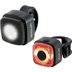 Sigma Fahrradbeleuchtung Set AURA MICRO Set Akkubetriebenes LED-Leuchtmittel akkubetrieben 15062