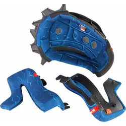 Kini Red Bull EXC Kopf- und Wangenpolster Set M
