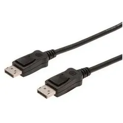 PremiumCord KPORT1-10 DisplayPort cable Black (10 m), Videokabel, Schwarz