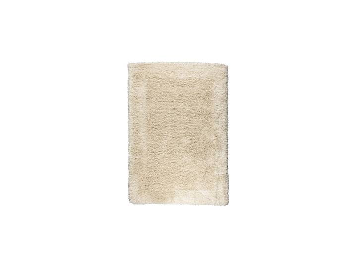 Tapis 200x290 cm en laine beige Curly