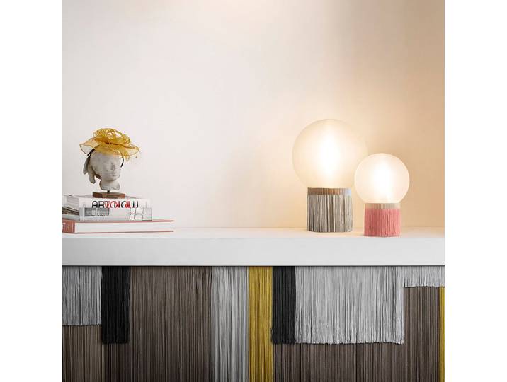 Atmosfera Lampe de Table Moyenne étain - Slamp - Salon / séjour - Plastique