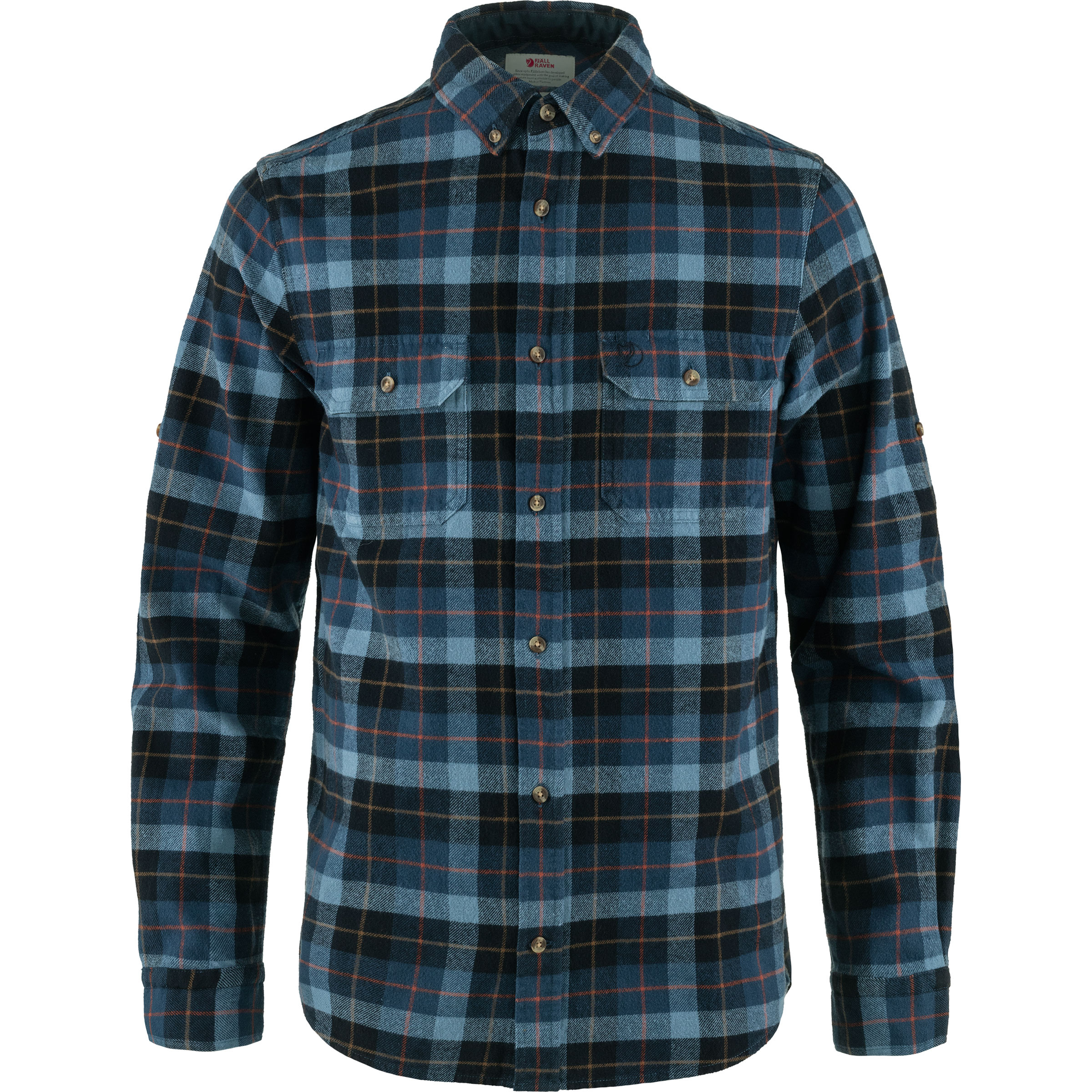 Fjällräven Singi Heavy Flannel Herren Hemden blau Größe XL Lifestyle Isolierend