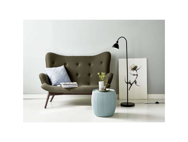 Ray Single lampe sur pied Noir - Nordlux - Salon / séjour - Moderne - Métal - Avec abat-jour