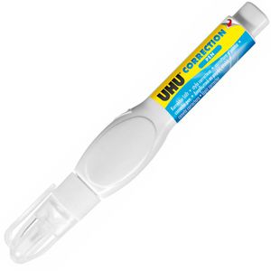 UHU Korrekturstift 50425, Correction Pen, mit Metallspitze, 8ml