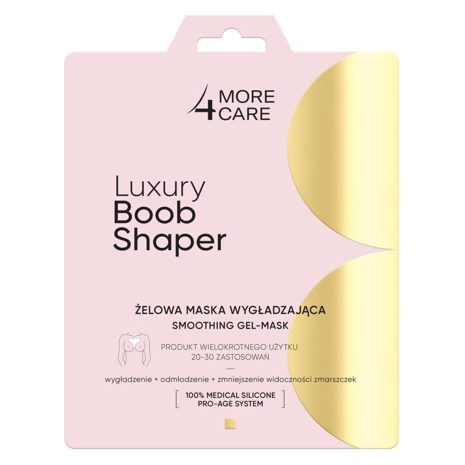 More4Care Luxury Boob Shaper Gel Smoothing Mask 1Pc. (50 ml) (5900116091815)