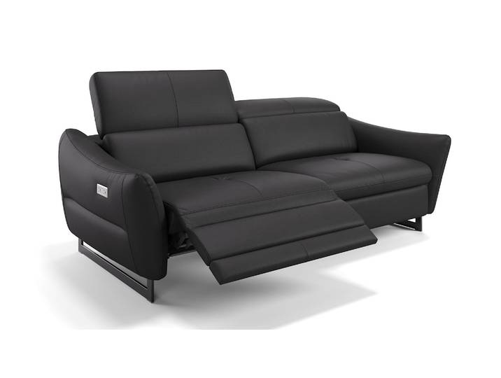 Leder 2-Sitzer Sofa MODENA Relaxcouch Modern