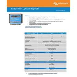 Victron BlueSolar PWM-Light 48V-30A Solarregler - 0% MwST. (Angebot gemäß §12 USt Gesetz.)