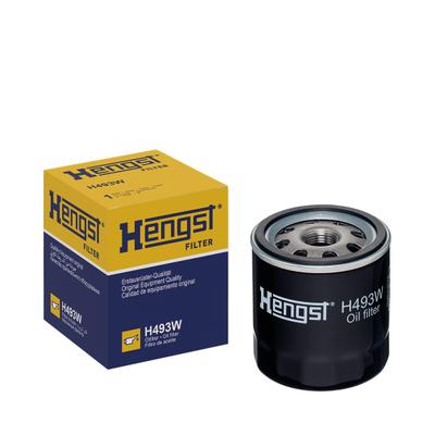 HENGST FILTER Ölfilter H493W Anschraubfilter 79mm Gewindemaß3/4-16 UNF-2B für BMW